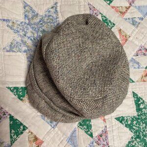 Vintage Preppy London Fog Stylish Tweed‎ Flat Cap